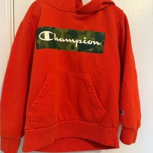 Champion Kids Orange Hoodie
